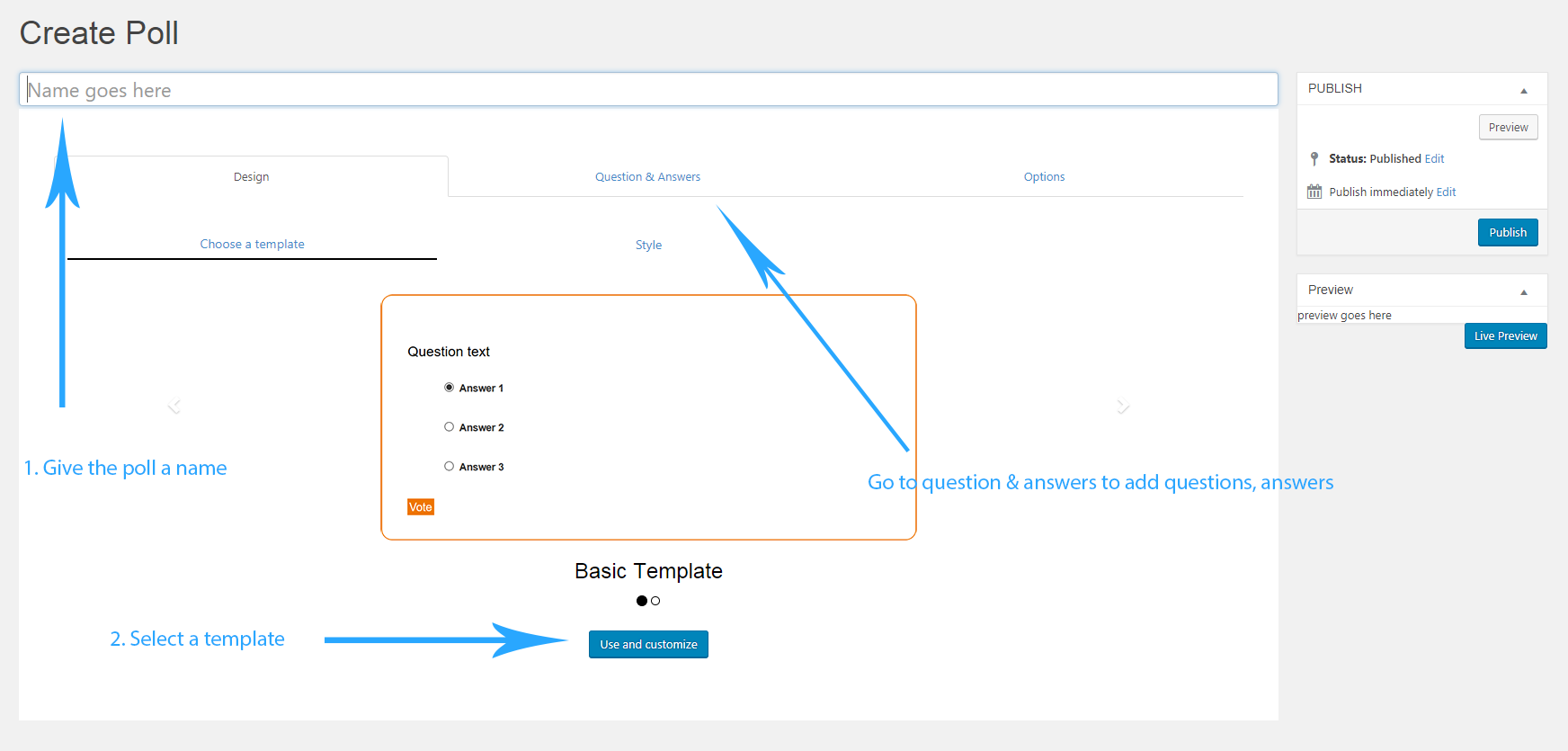 Create Poll Using Loop How To Create A Poll On Your WordPress Website - Binary Carpenter