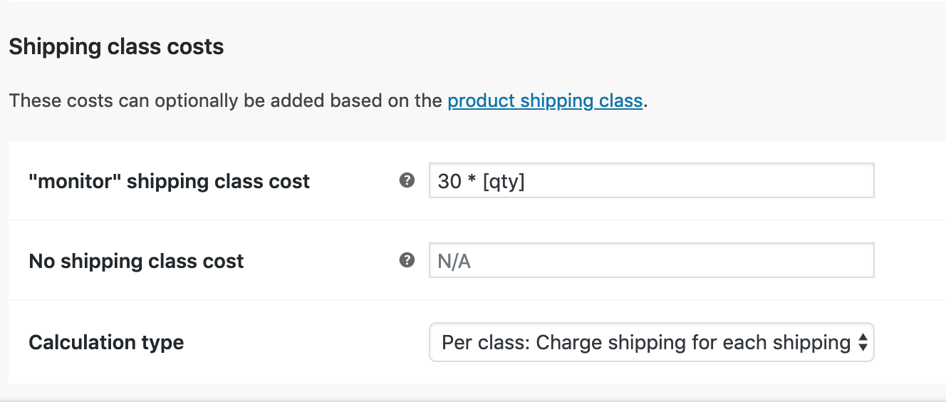 using formula to calculate flat rate shipping cost