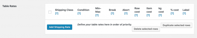 Ultimate WooCommerce Table Rates Shipping Tutorial & Use Cases 1