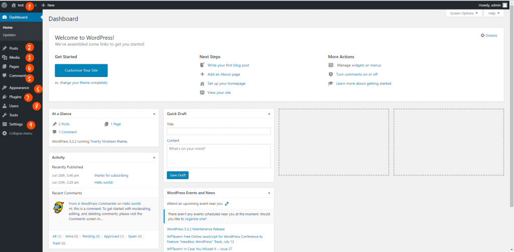 the-wordpress-admin-panel