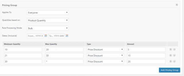 create discount based on number of items purchased