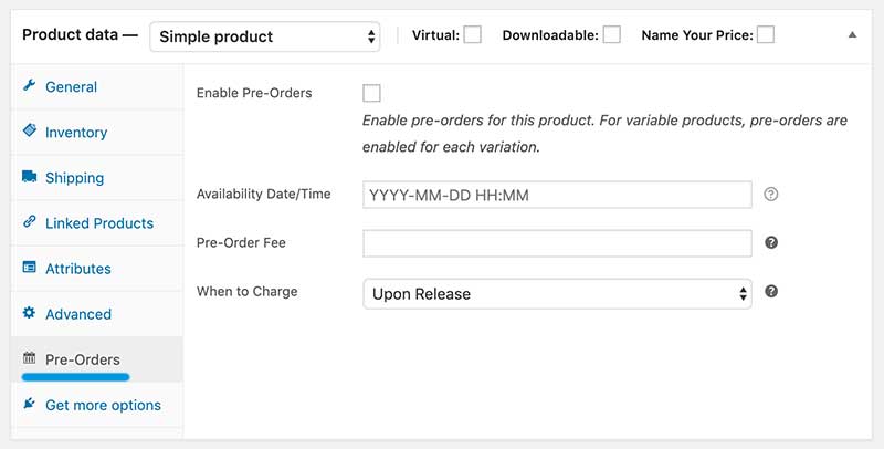 How To Create Pre-Order Products With WooCommerce 1