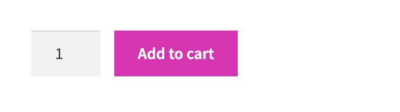 woocommerce buttons background color changed to pink