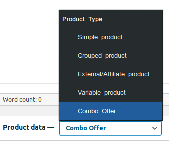 new product type combo offer