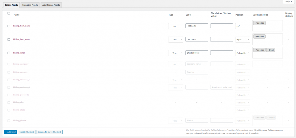 woocommerce.com WooCommerce checkout field editor billing section.png